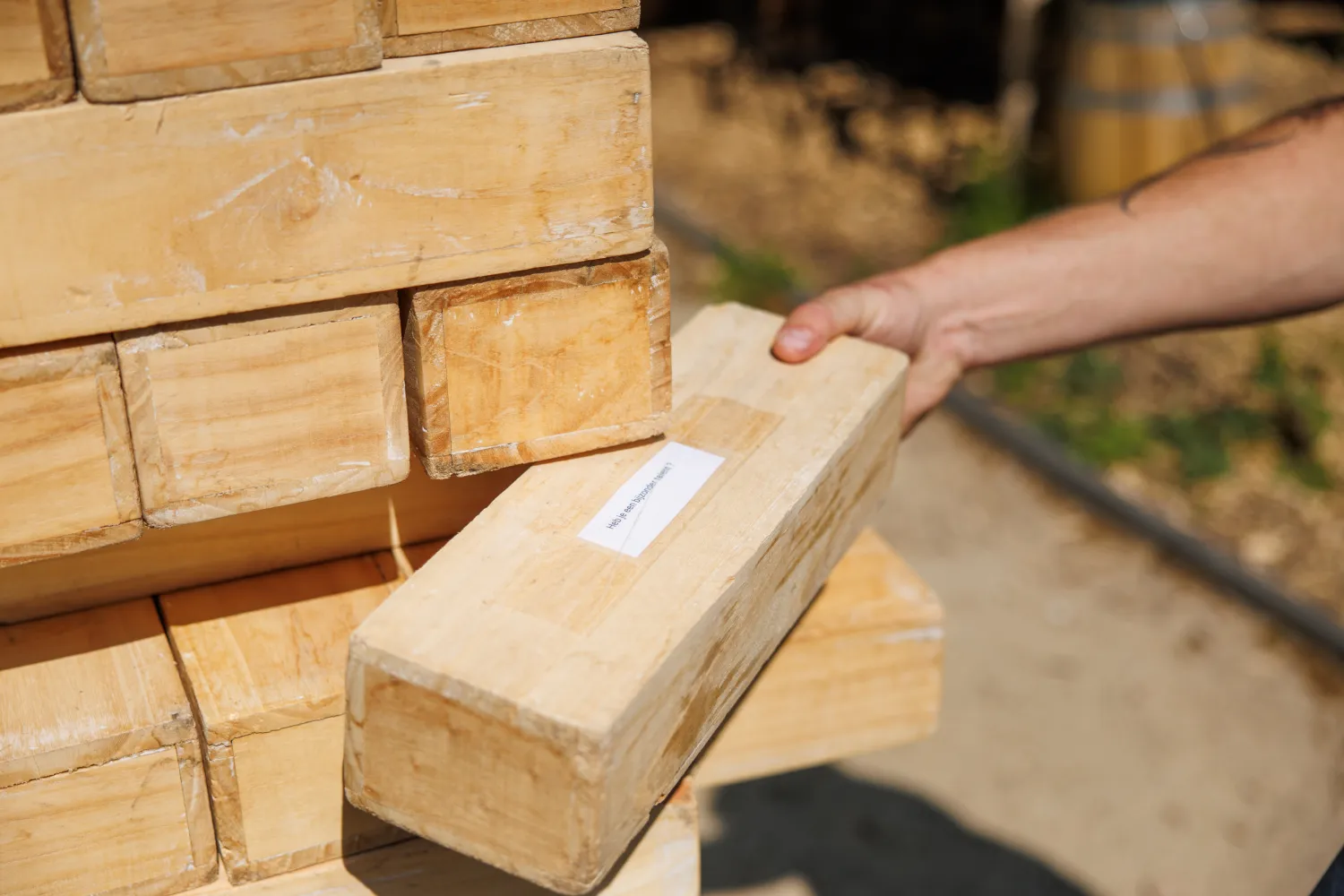 XXL Jenga bij Het Rieten Dak