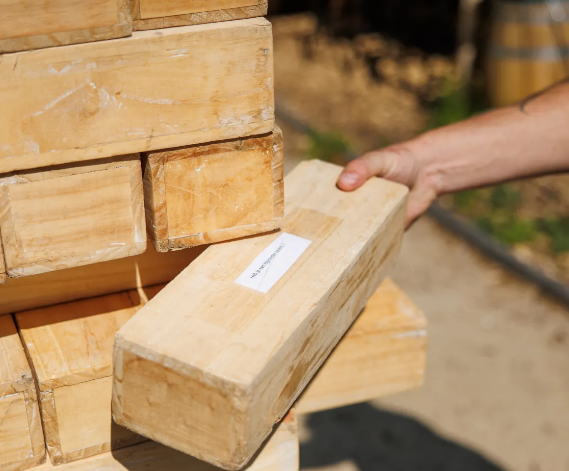 XXL Jenga bij Het Rieten Dak
